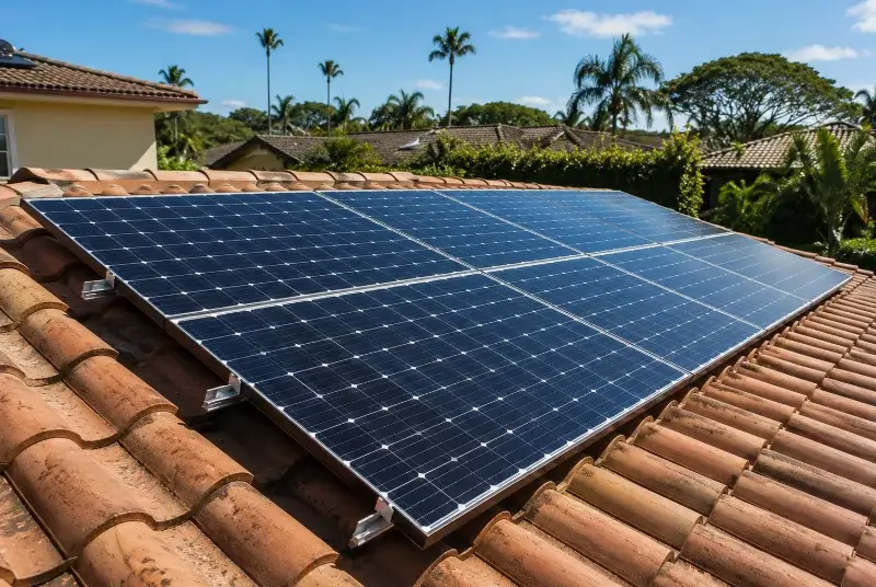 Installation de panneaux solaires à Saint-Rémy